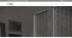 Desktop Screenshot of dandcblinds.com